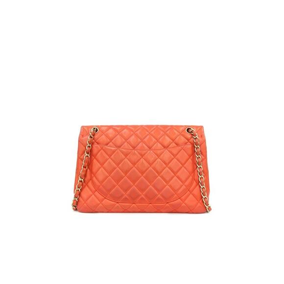 CHANEL Orange One Flap Classic A-A6211 - Picture 4 of 12